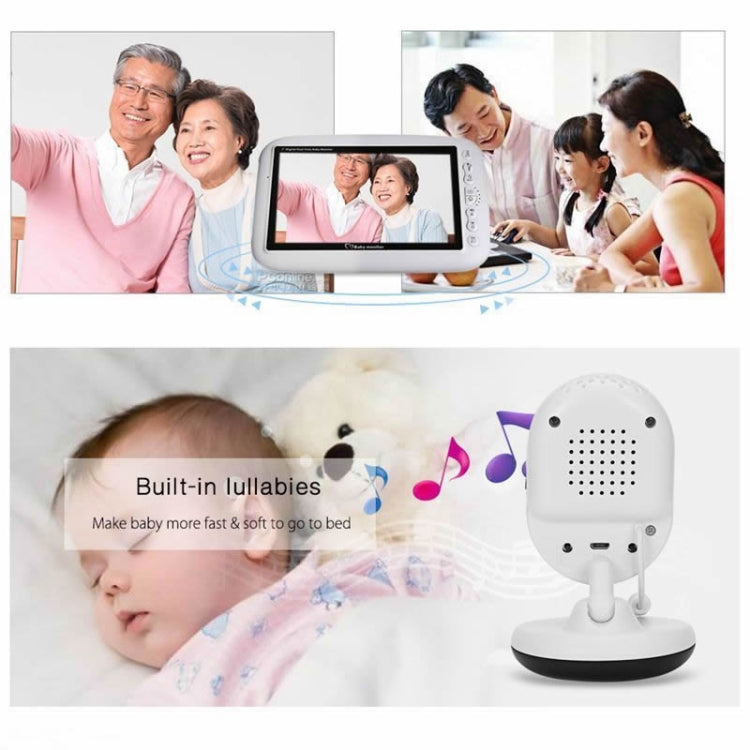 BM-SP820 2.4 inch LCD 2.4GHz Wireless Surveillance Camera Baby Monitor with 7-IR LED Night Vision, Two Way Voice Talk
