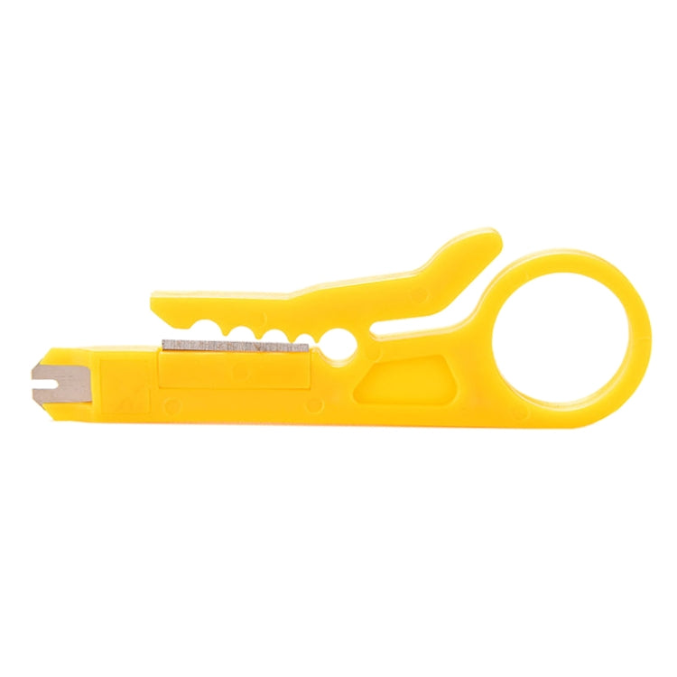10 PCS Mini Cable Crimping Tool Punch Down Cutter for RJ45 Cat5 Network Cable, Data Telephone Cable, Computer UTP Cable