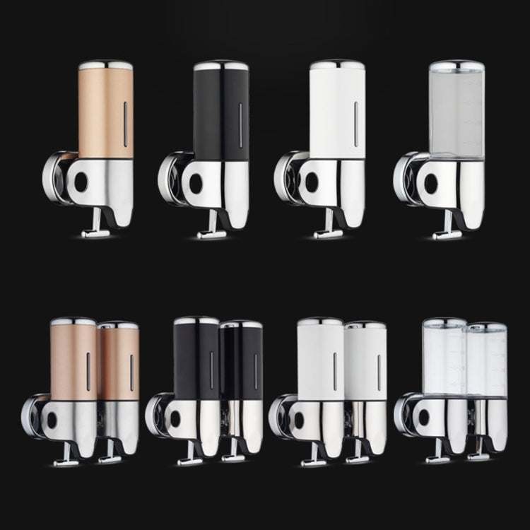 Dual Hotel Shower Manual Dispenser Wall Mounted Washing Liquid Shampoo Soap Bottle, Capacity: 1000ml