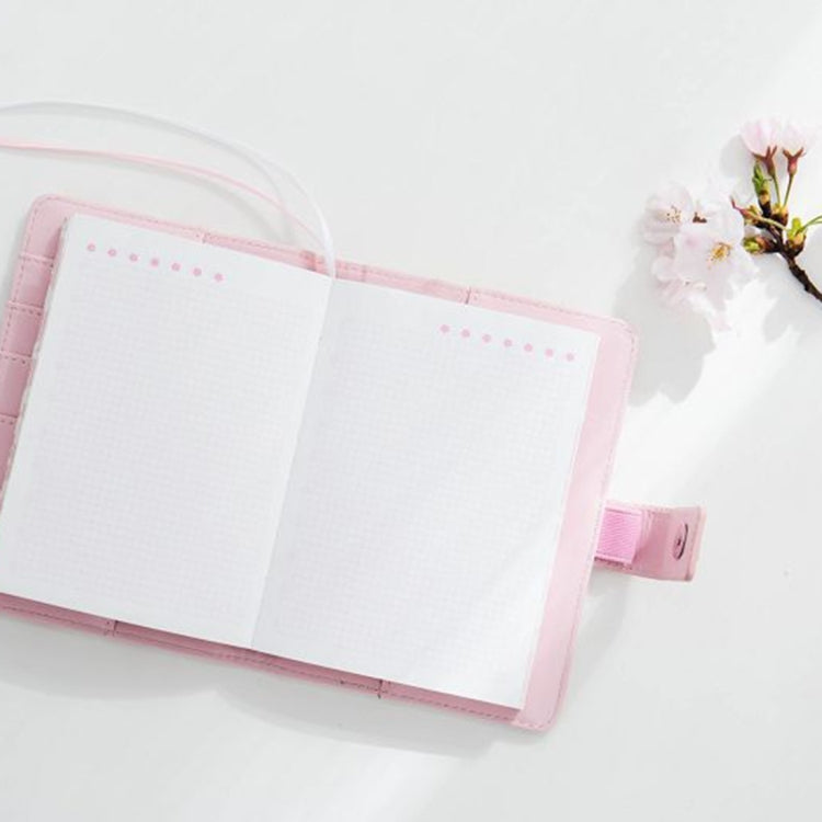 Creative Notebook See Also The Sakura PU Hand Book Suit Gift Notebook School Office Supplies, Random Color Delivery