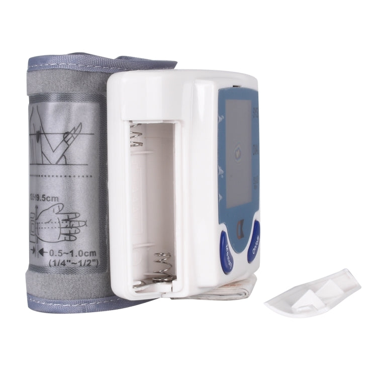 Full Automatic Wrist Cuff Blood Pressure Monitor, 90 Set Memory