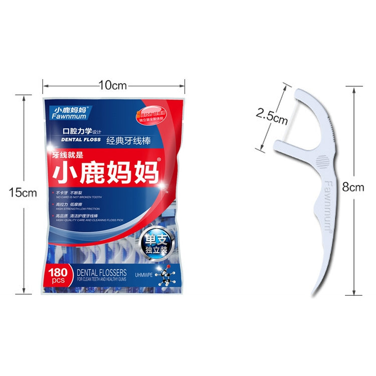 Fawnmum Ultra-fine Safety Dental Floss Super Tension Toothpick Thread