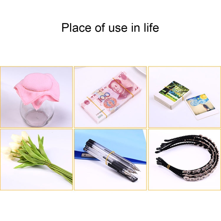 Red Sturdy Stretchable Elastic Rubber Bands Home School Office Supplies Stationery, 1KG Per Bag