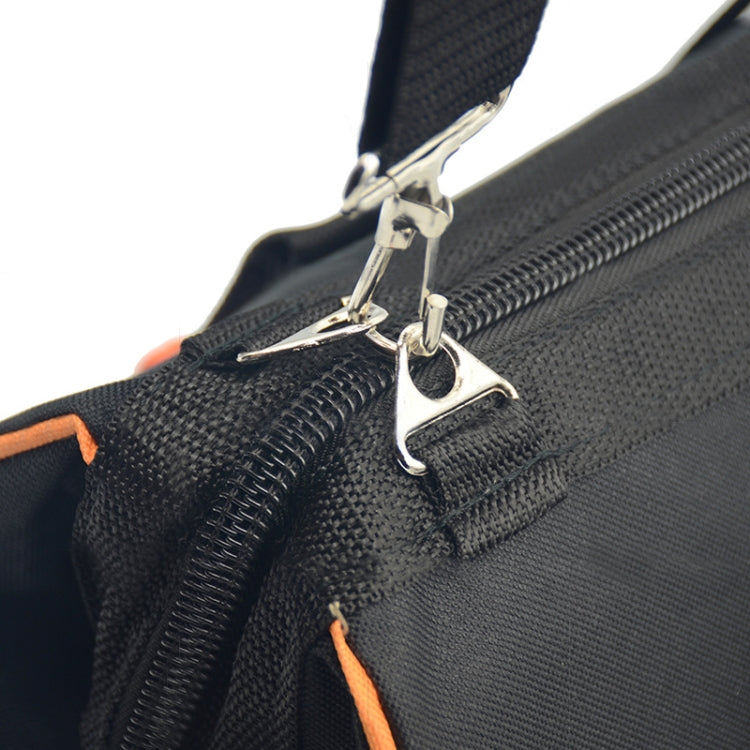 EZRE Multi-function Oxford Cloth Electrician Belt Pouch Maintenance Tools Handbag Shoulder Bag Convenient Tool Bag, Size : 19 inch