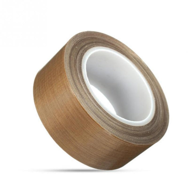 Teflon High Temperature Resistant Cloth Tape Sealing Machine Heat Insulation Tape, Size: 10m x 25mm