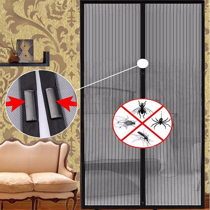Magnetic Door Curtain Mosquito-proof Screen Door Curtain, Size:190x100cm