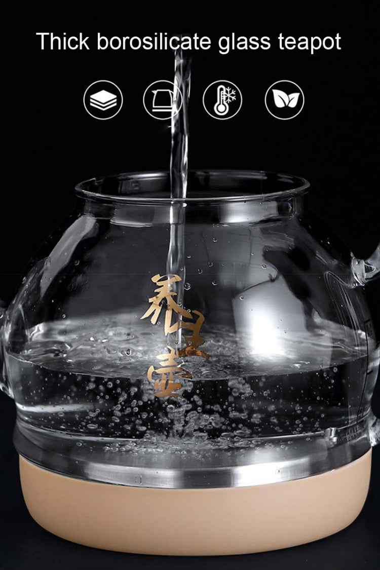 Pumping Type Automatic Add Water Full Intelligent Electric Glass Kettle Pumping Boiled Tea Stove Set