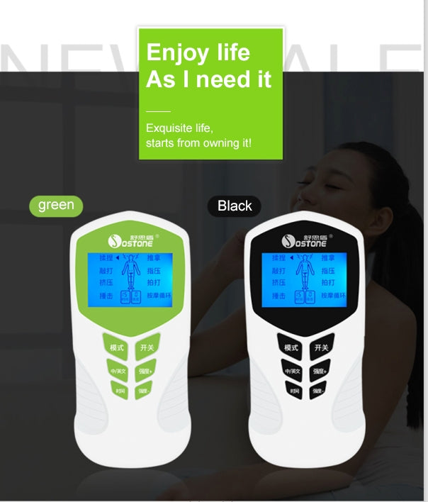 JCS-1015 LED Display Home Multi-function Voice Electronic Massage Instrument Timing Meridian Physiotherapy Instrument