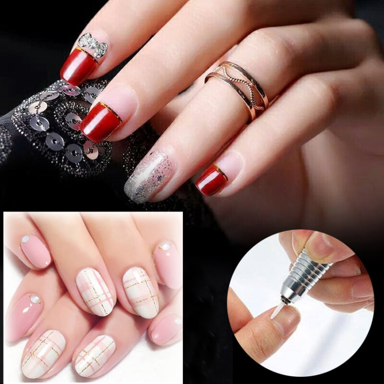 Nail Ceramic Cylindrical Corn Shape Electric Power Grinding Head, Size: 49*6mm