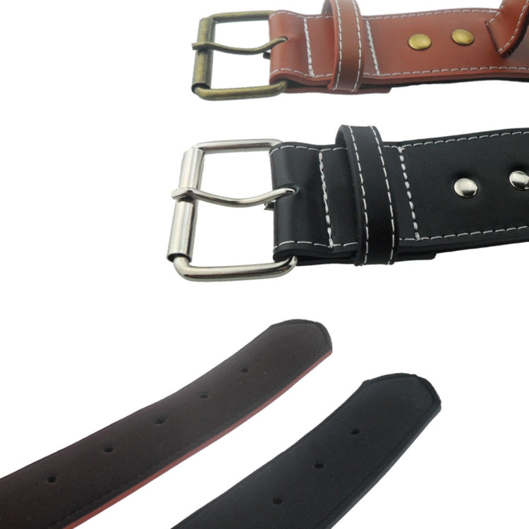 Leather Pet Dog Collar Pet Products for Big Pet, Size: 4.5*58.5cm
