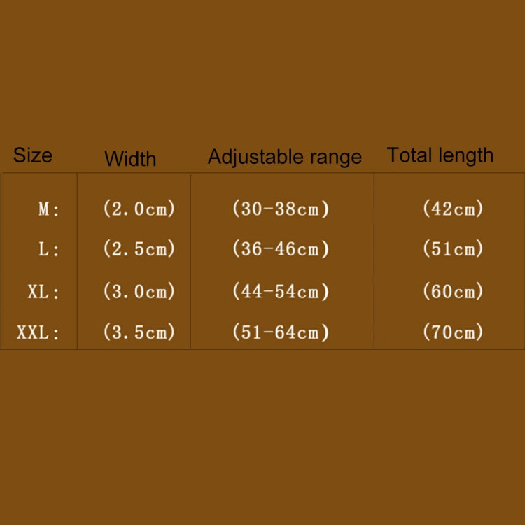 Leather Pet Dog Collar Pet Products Big Dog Collar, Size: M, 2 * 42cm