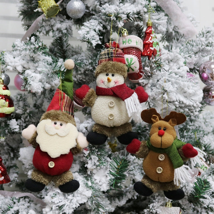Christmas Decoration Gift Plush Doll Pendant, Random Style Delivery