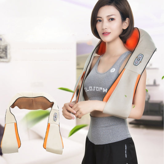 USB Charging Vibration Machine Neck Shawl Kneading Back Shoulder Vibration Massager