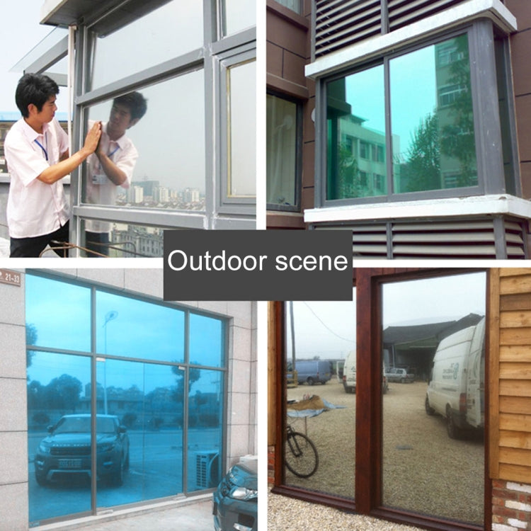 UV Reflective One Way Privacy Decoration Glass Window Film Sticker, Width: 30cm, Length: 1m