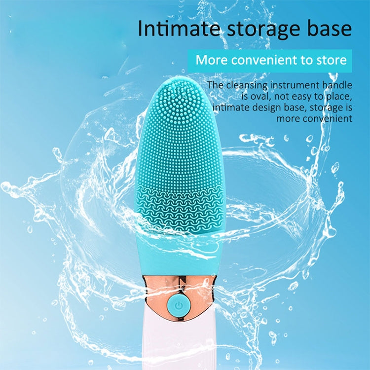CNaier AE-618 Battery-powered Silicone Acoustic Wave Face Skin Care Electric Facial Cleanser