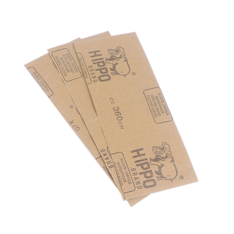 10pcs Grit 1500 Wet And Dry Polishing Grinding Sandpaper，Size: 23 x 9cm