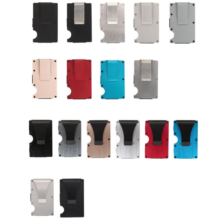 Slim Wallet Money Clip Credit Card Holder, Random Color