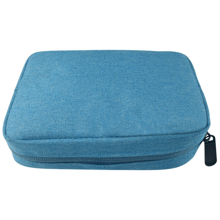 Simple Multi-functional Digital Device Travel Storage Bag for Phones, Power Bank, U-disk, Earphones, Data Cable and etc, Big Size: 23*11*5cm