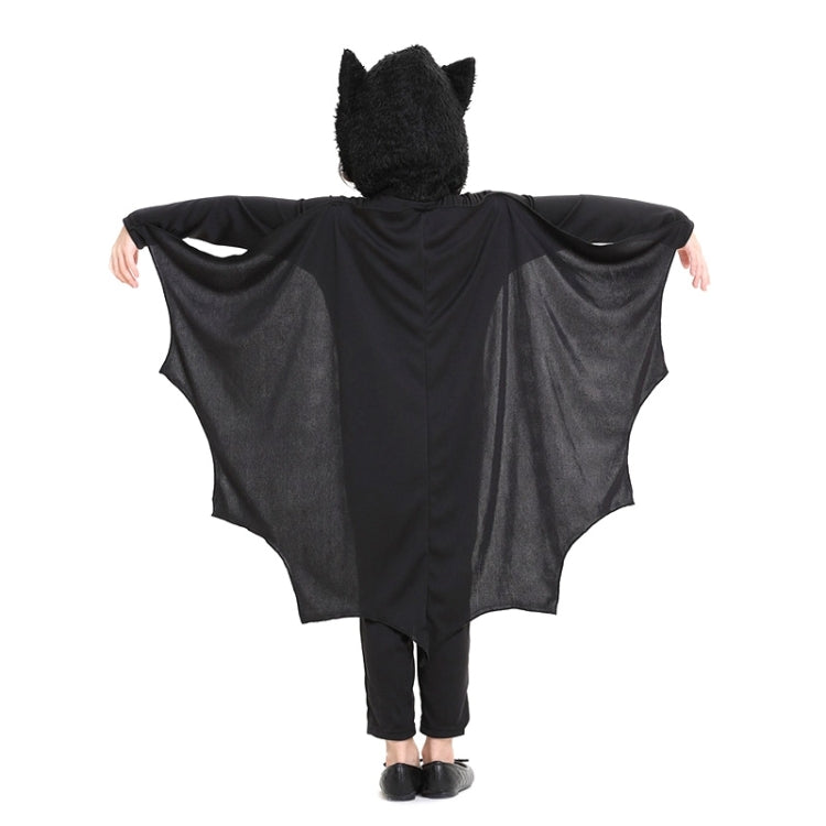 Halloween Costume Children Jumpsuit Bat Style Cosplay Costumes Stage Suit Size:L, Suggested Height:130-140cm
