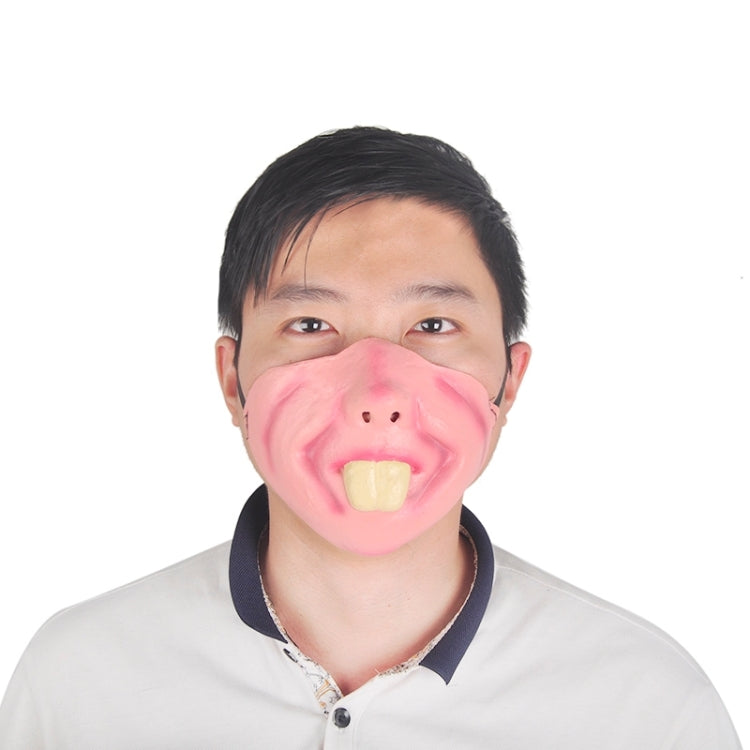 Fun Scary Horrible Mask Party Halloween Clown Latex Half Face Masks for Adult / Children, Random Style Delivery