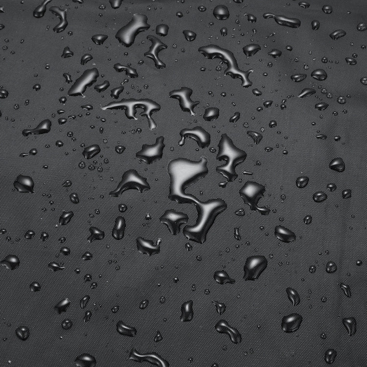 Anti-UV Waterproof Dust-proof 210D Oxford Cloth Folding Table Chairs Protective Cover Outdoor Furniture Set Cover, Size: 250*250*90cm(Black)