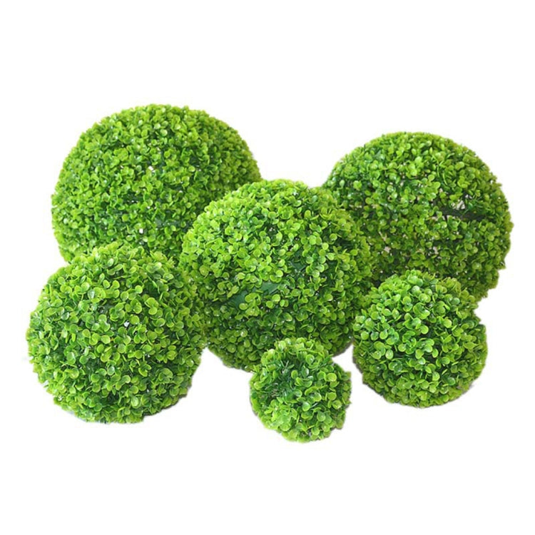 Artificial Aglaia Odorata Plant Ball Topiary Wedding Event Home Outdoor Decoration Hanging Ornament, Diameter: 14.7 inch