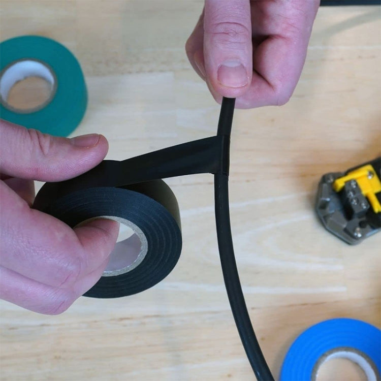 10 PCS 16mm Waterproof PVC Insulating Tare Electricians Electrical Tape