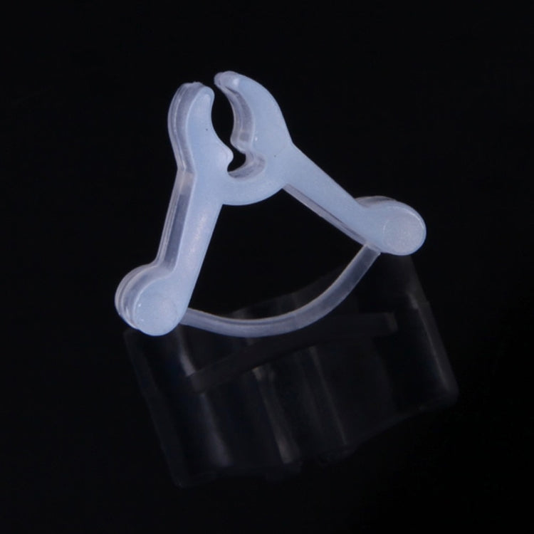 100 PCS Plant Grafting Gardening Plastic Grafting Folder Grafting Clip Transparent Gardening Plastic Grafting Clip Tomatoes Grafting Clips