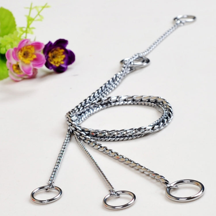 50cm x 4mm Pet P Chain Pet Collars Pet Neck Strap Dog Neckband Snake Chain Dog Chain Dog Collar