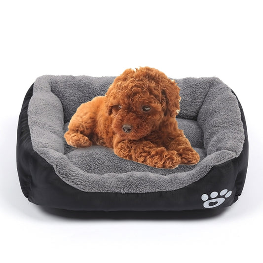 Four Seasons Genuine Warm Pet Dog Kennel Mat Teddy Pomerang Dog Mat, Size: S, 43×32×10cm