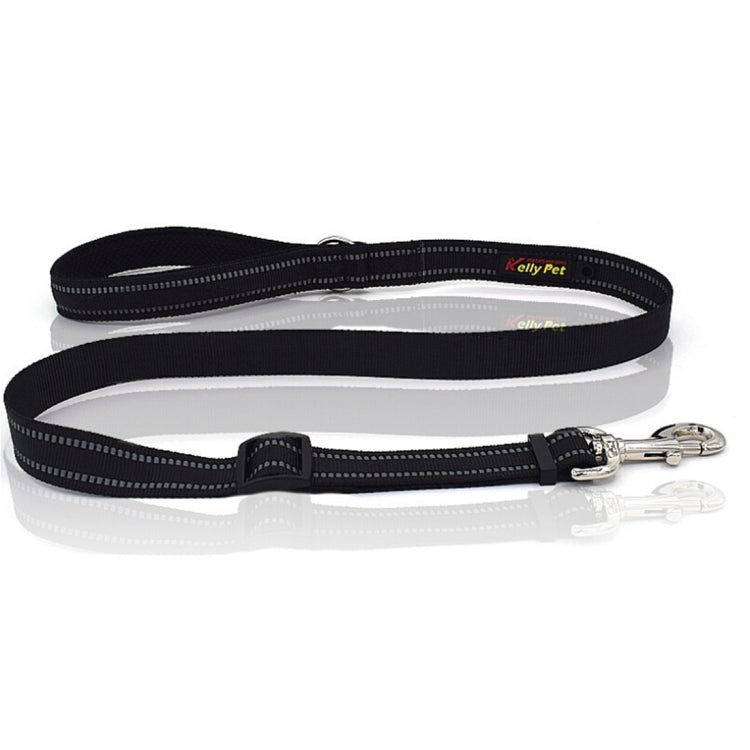 Pet Dogs Nylon Night Reflective Breathable Handheld Traction Lead Leash, Size: S, Adjustable Range: 2.0*(100-140cm), Size: S, Adjustable Range: 2.0*(100-140cm)
