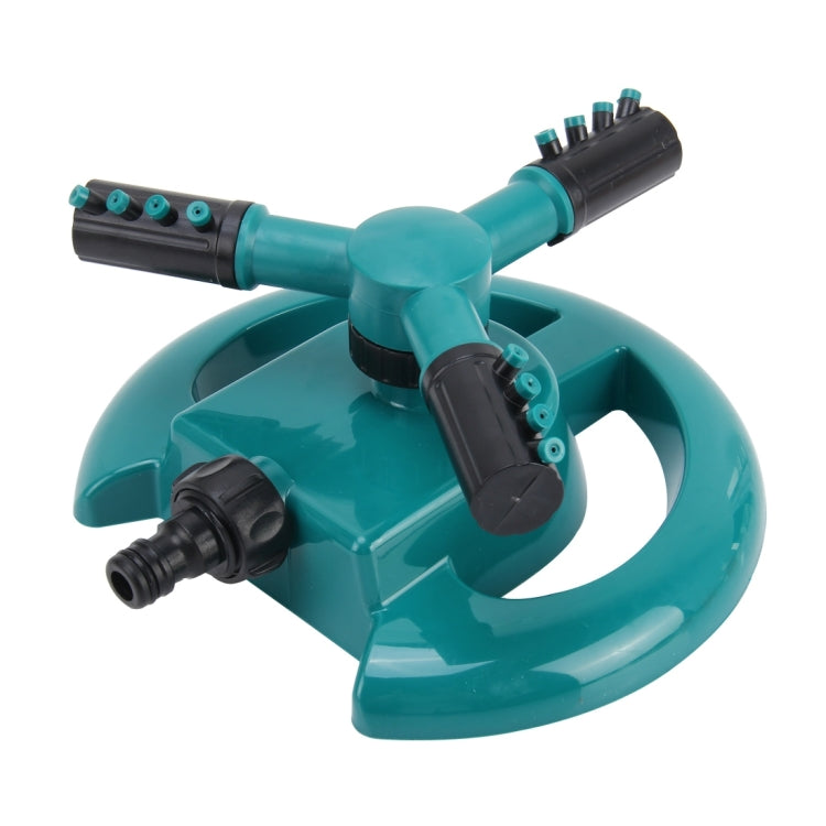 Garden Automatic Rotating Nozzle 360 Degree Rotary Automatic Sprinkler Garden Lawn Watering Nozzle Irrigation Nozzle with 3/4 inch Water Hose Connector
