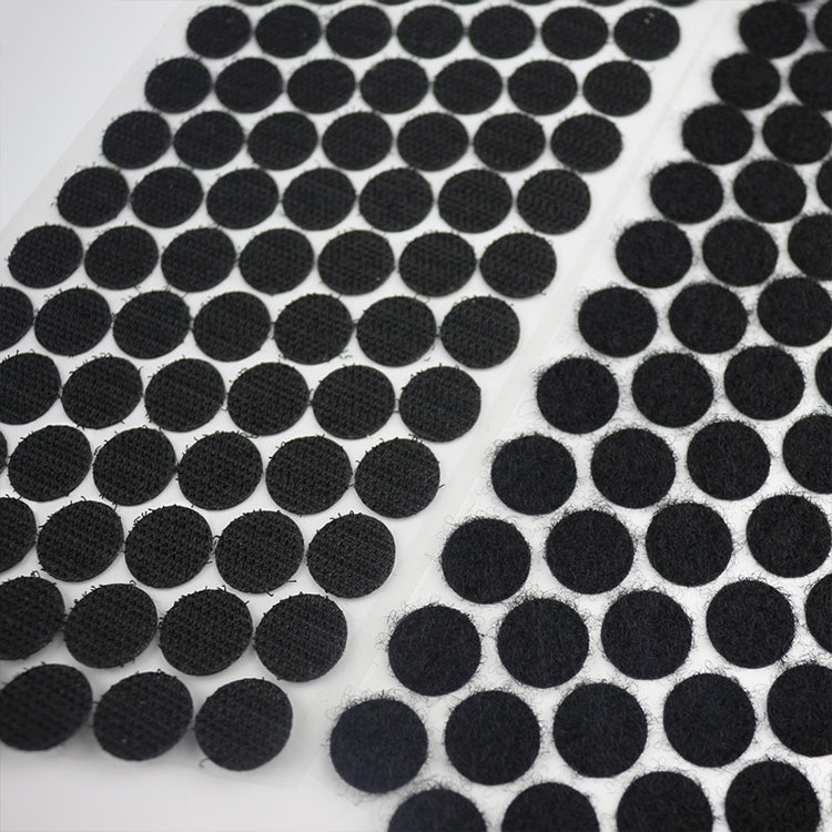 1000 PCS 16mm Round Nylon Adhesive Hook and Loop Fastener