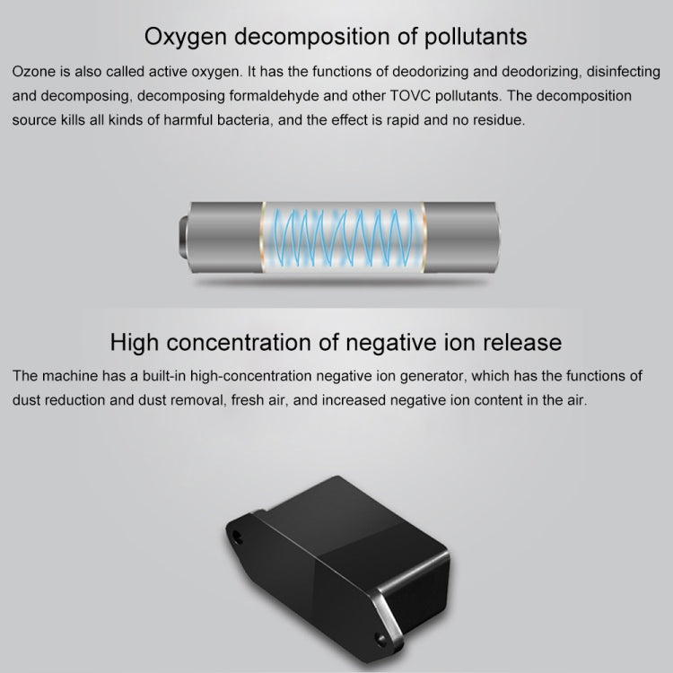 Nobico XD05A Portable Air Purifier Household Ozone Disinfection Machine