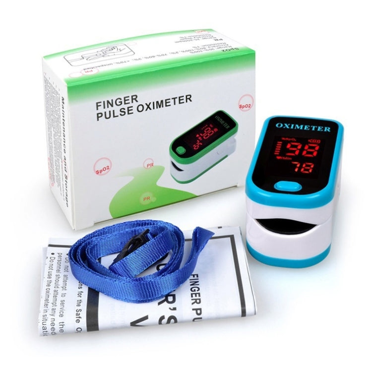 Finger Pulse Oximete LED HD Display Portable Oximeter Equipment Blood Oxygen Monitor Pulse Oximeter