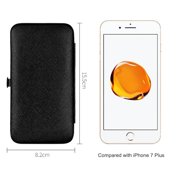 12 in 1 Advanced Stainless Nail Care Clipper Pedicure Manicure Kits with Leather Case, Red+Black