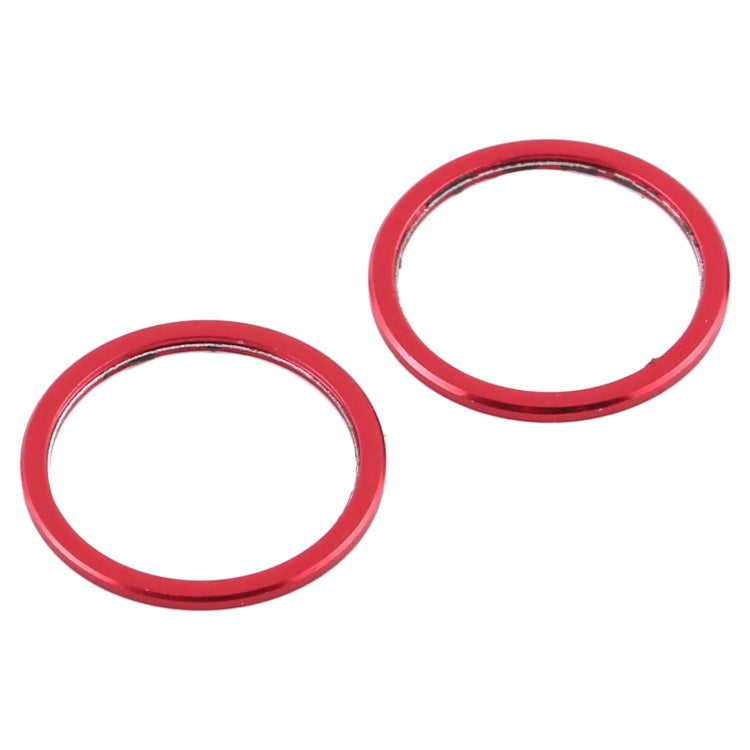 2 PCS Rear Camera Glass Lens Metal Protector Hoop Ring for iPhone 12
