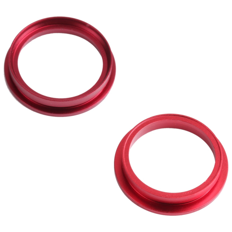 2 PCS Rear Camera Glass Lens Metal Outside Protector Hoop Ring for iPhone 13 mini