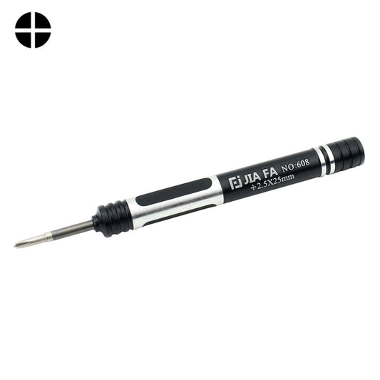 JIAFA JF-608-2.5 Hollow Cross Tip 2.5 Middle Bezel Repair Screwdriver (Black)