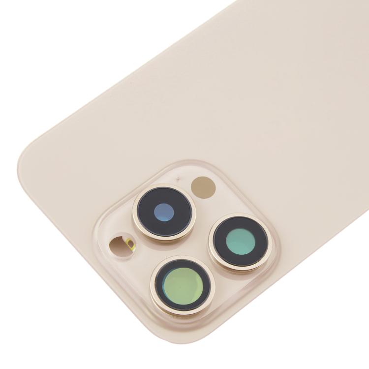 For iPhone 16 Pro Max Original Glass Battery Back Cover with Camera Lens Cover + MagSafe Magnet