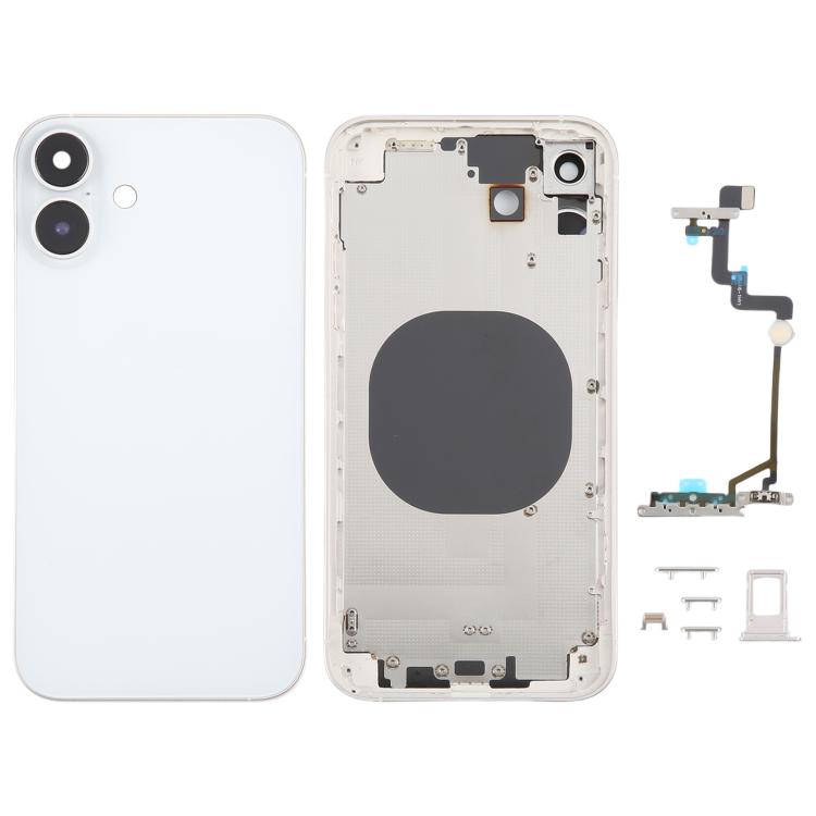 Back Cover with Appearance Imitation of iP16 for iPhone XR