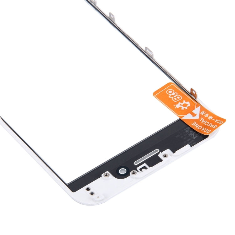 Front Screen Outer Glass Lens with Front LCD Screen Bezel Frame & OCA Optically Clear Adhesive for iPhone 6 Plus