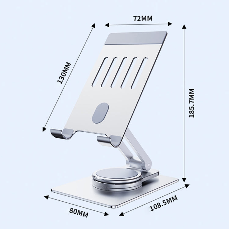 R-JUST HZ26 360-degree Rotating Aluminum Alloy Folding Phone Holder