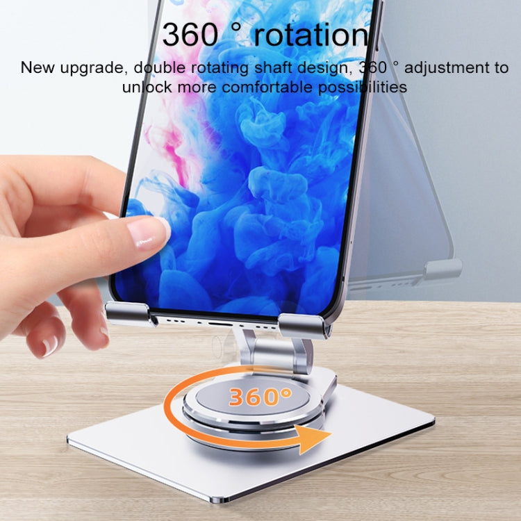 R-JUST HZ26 360-degree Rotating Aluminum Alloy Folding Phone Holder