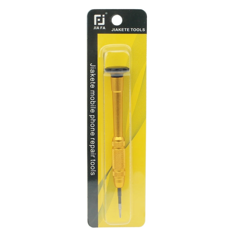 JIAFA JF-609-0.6Y Tri-point 0.6 Repair Screwdriver for iPhone X/ 8/ 8P/ 7/ 7P & Apple Watch