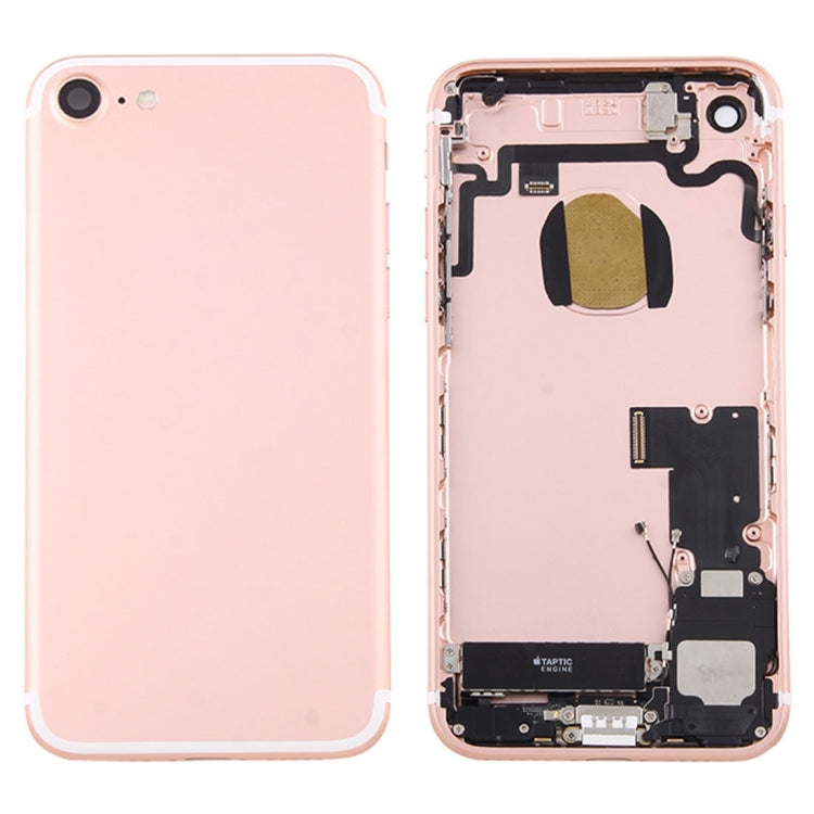 Battery Back Cover Assembly with Card Tray for iPhone 7