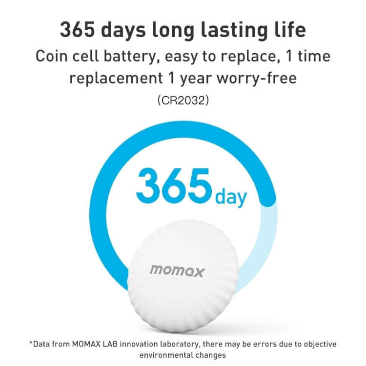 MOMAX PINTAG BR5 Wireless Positioning Anti-lost Device