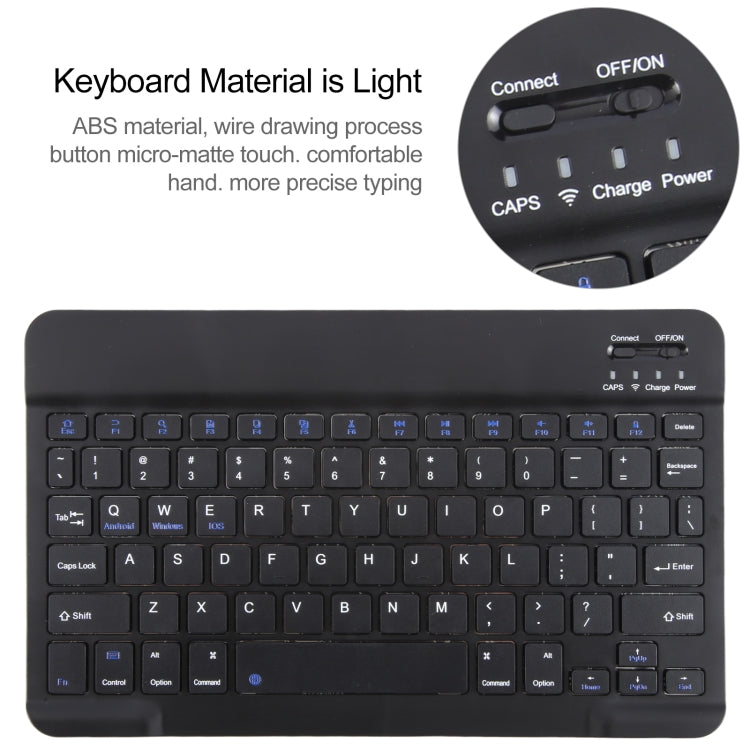 For iPad Pro 9.7 / 9.7 inch 2017 / 9.7 2018 / Air / Air 2 IP071 Separable ABS Smart Bluetooth Keyboard + Litchi Texture Horizontal Flip Leather Tablet Case, For iPad Pro 9.7 / 9.7 inch 2017 / 9.7 2018 / Air / Air 2, For iPad Pro 9.7 inch