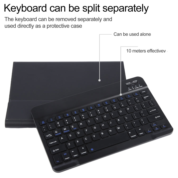 For iPad Pro 9.7 / 9.7 inch 2017 / 9.7 2018 / Air / Air 2 IP071 Separable ABS Smart Bluetooth Keyboard + Litchi Texture Horizontal Flip Leather Tablet Case, For iPad Pro 9.7 / 9.7 inch 2017 / 9.7 2018 / Air / Air 2, For iPad Pro 9.7 inch