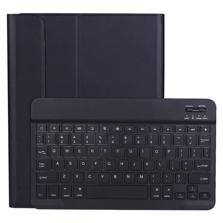 A11B Bluetooth 3.0 Ultra-thin ABS Detachable Bluetooth Keyboard Leather Tablet Case with Holder & Pen Slot for iPad Pro 11 2022 / 2021 / Air 5 / Air 4